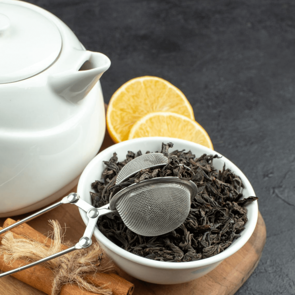 The tea is named after Charles Grey, the second Earl Grey, who was British Prime Minister in the early 1830s.
